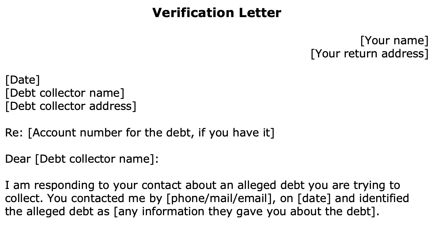 verification letter image
