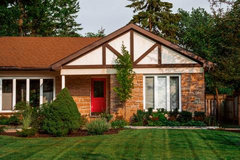 photo of the exterior of a one story single family home