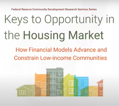 Thumbnail of How Financial Models Advance and Constrain Low Income Communities 2023 webinar