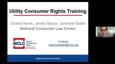 Thumbnail of Utility Consumer Rights Training 2023 video