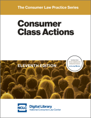 image of the front cover of NCLC's Consumer Class Actions