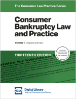 Digital cover of NCLC's Consumer Bankruptcy Law and Practice treatise