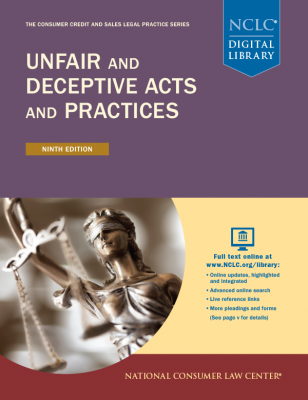 image of the cover of Unfair and Deceptive Acts and Practices