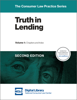 image of the front cover of Truth in Lending