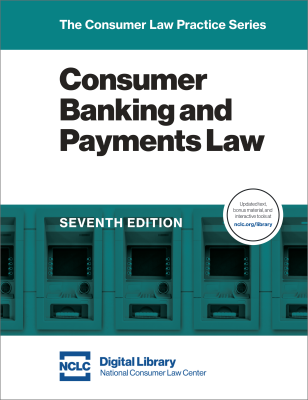 front cover of NCLC's Consumer Banking and Payments Law