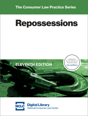 front cover of NCLC's Repossessions treatise